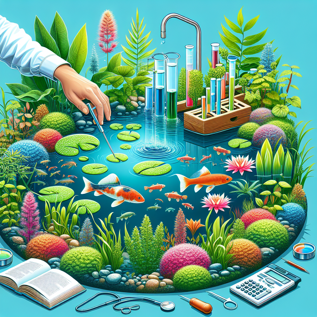 Analyser et Corriger le pH de Votre Étang pour Favoriser la Vie Aquatique